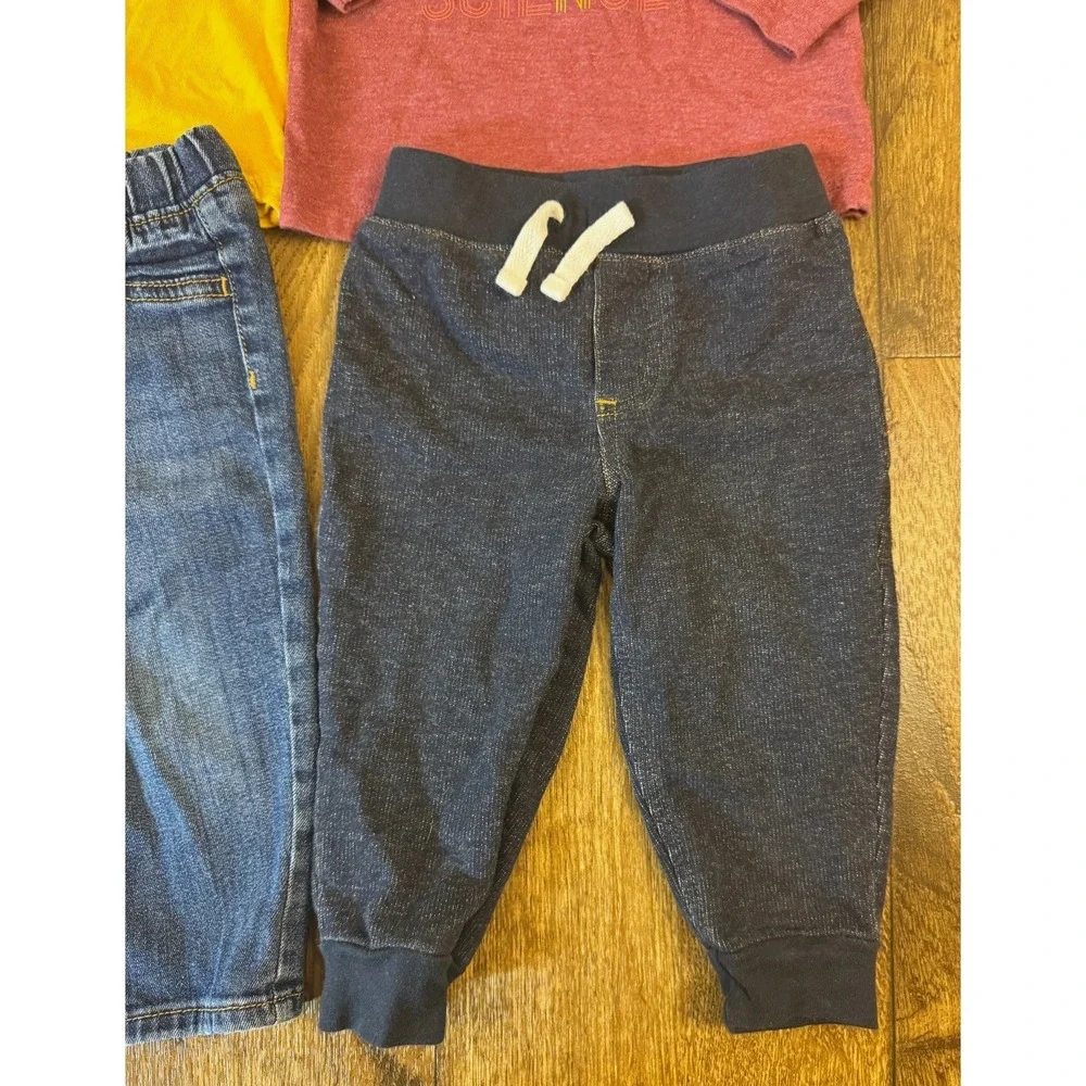 Toddler Boy‎ 12 Months Shirts Pants Jeans Long Sleeves Bundle Winter Clothes Lot